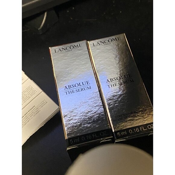 Lancome Absolue The Serum Intensive Concentrate 0.16oz/5ml New In Box - Picture 2 of 3